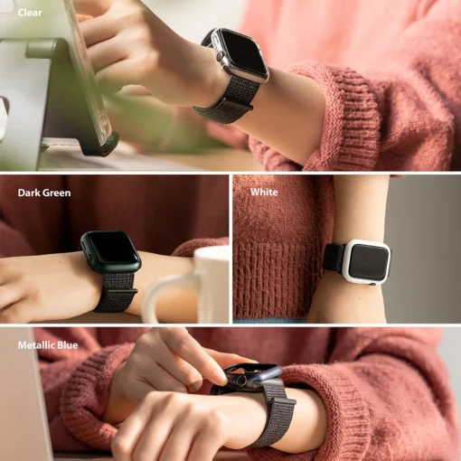 Apple Watch umbris Ringke Slim 2tk Watch 7 41mm labipaistev 11