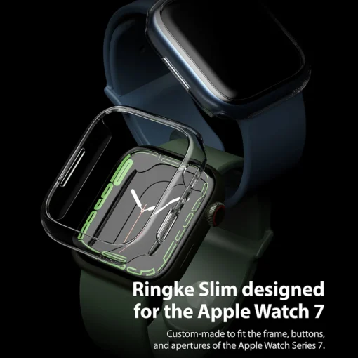 Apple Watch umbris Ringke Slim 2tk Watch 7 41mm labipaistev 3