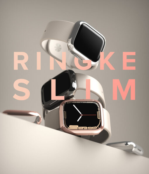 Apple Watch umbris Ringke Slim 2tk Watch 7 41mm labipaistev hobe 1