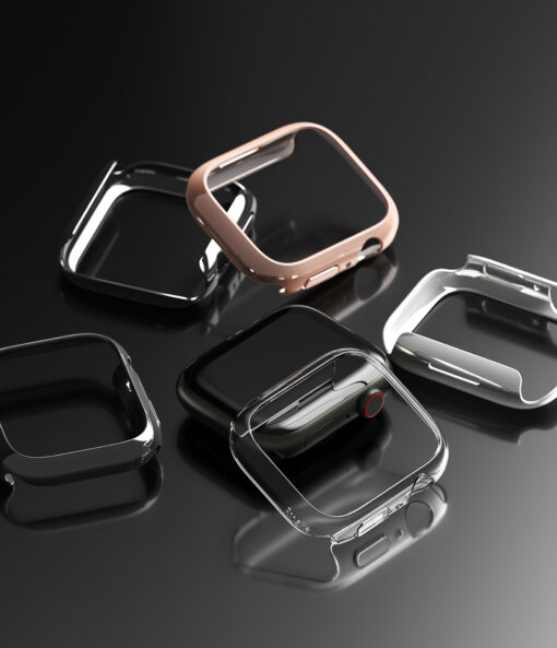 Apple Watch umbris Ringke Slim 2tk Watch 7 41mm labipaistev hobe 5