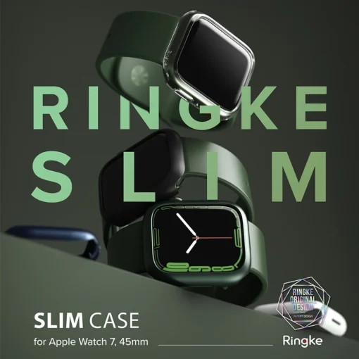 Apple Watch umbris Ringke Slim 2tk Watch 7 45mm labipaistev 1