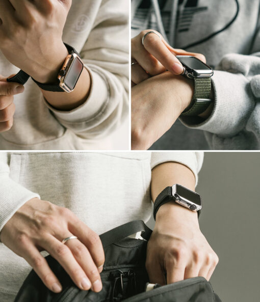 Apple Watch umbris Ringke Slim 2tk Watch 7 45mm labipaistev hobe 8