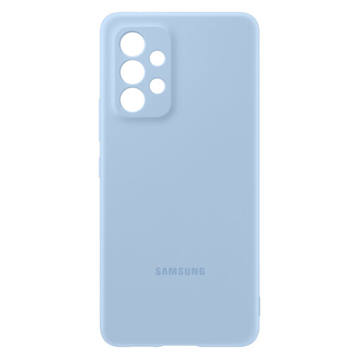 Samsung Galaxy A53 5G umbris Silicone Cover silikoonist EF PA536TLEGWW helesinine 3
