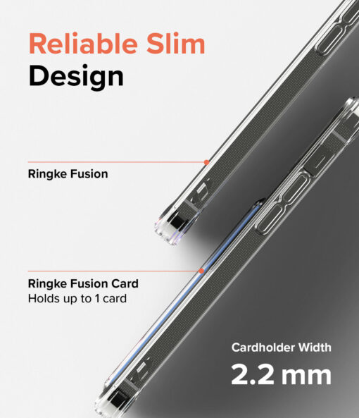 iPhone 12 12 PRO umbris kaarditaskuga Ringke Fusion Card labipaistev 2