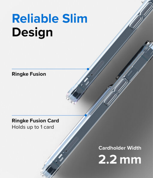 iPhone 13 PRO umbris kaarditaskuga Ringke Fusion Card labipaistev 2