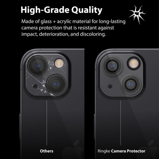 iPhone 13 iPhone 13 mini kaamera kaitseklaas Ringke Camera Protector Glass Tempered 3
