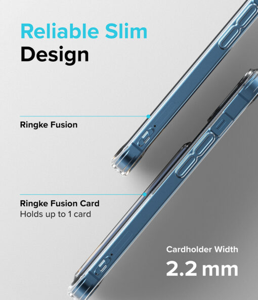 iPhone 13 umbris kaarditaskuga Ringke Fusion Card labipaistev 2