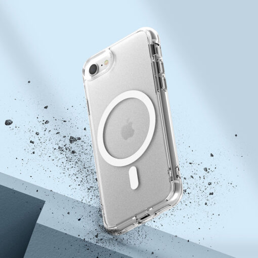 iPhone 78SE 2020 umbris Ringke Fusion MagSafe umbris silikoonist raamiga ja plastikust tagusega labipaistev 4