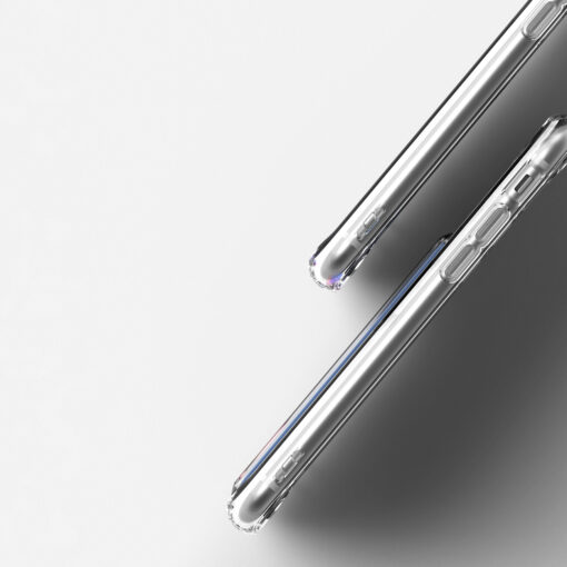 iPhone 78SE 2020 umbris Ringke Fusion kaarditaskuga silikoonist raami ja plastikust tagusega labipaistev 2