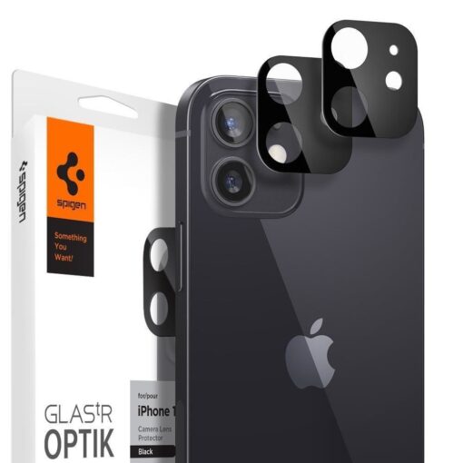 iPhone 12 MINI kaamera kaitse Spigen OPTIK.TR must