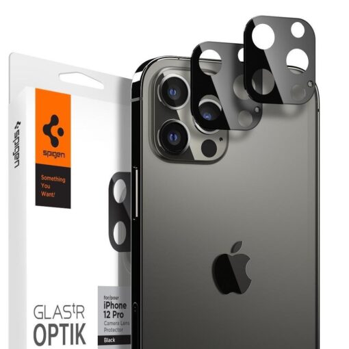 iPhone 12 PRO kaamera kaitse Spigen OPTIK.TR must