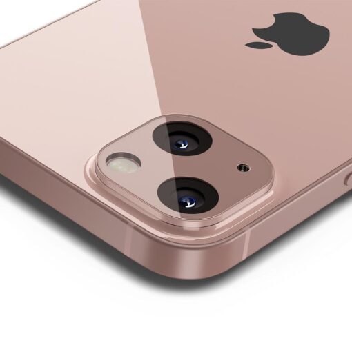 iPhone 13 MINI ja iPhone 13 kaamera kaitse Spigen OPTIK.TR roosa 3