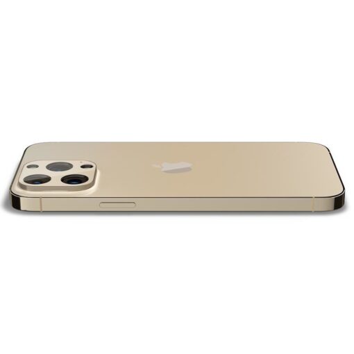iPhone 13 PRO ja iPhone 13 PRO MAX kaamera kaitse Spigen OPTIK.TR kuldne 5