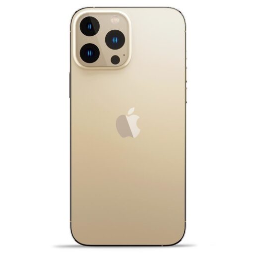 iPhone 13 PRO ja iPhone 13 PRO MAX kaamera kaitse Spigen OPTIK.TR kuldne 8