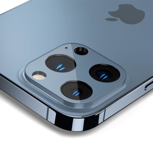 iPhone 13 PRO ja iPhone 13 PRO MAX kaamera kaitse Spigen OPTIK.TR sinine 3
