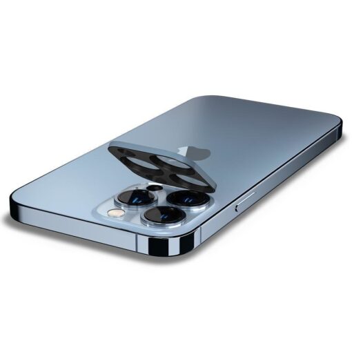 iPhone 13 PRO ja iPhone 13 PRO MAX kaamera kaitse Spigen OPTIK.TR sinine 4