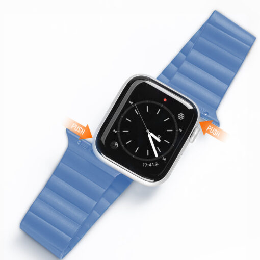 Kellarihm Apple Watch 384041mm Magnetiga sulguv rihm sinine 10