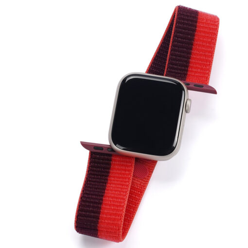Kellarihm Apple Watch 384041mm nailonist punane ja lilla 3