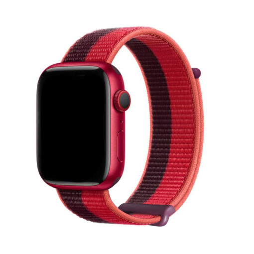Kellarihm Apple Watch 384041mm nailonist punane ja lilla