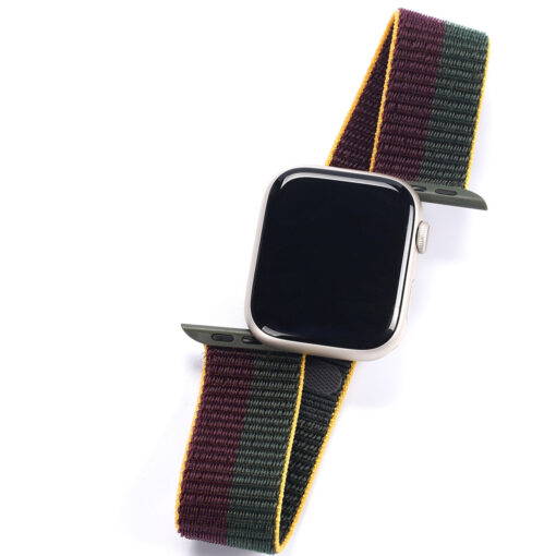 Kellarihm Apple Watch 384041mm nailonist roheline ja lilla 3