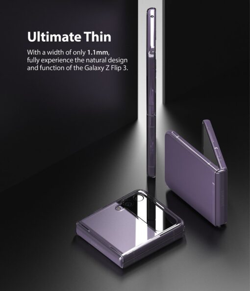 Samsung Galaxy Z Flip 3 umbris Ringke Slim Ultra Thin plastikust labipaistev 7
