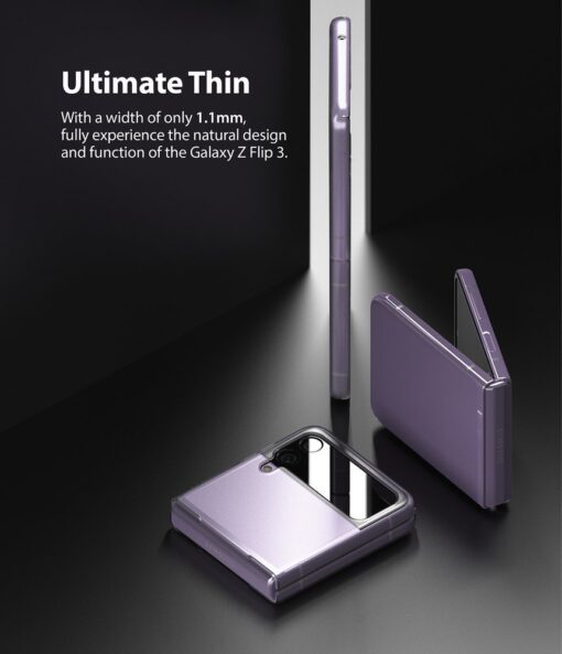 Samsung Galaxy Z Flip 3 umbris Ringke Slim Ultra Thin plastikust labipaistev matt 7