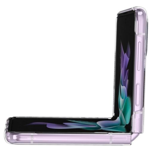 Samsung Galaxy Z Flip 3 umbris Spigen Airskin Crystal Clear plastikust 7
