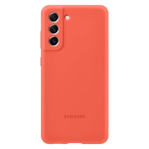 Samsung S21 FE umbris silikoonist EF PG990TPE korall
