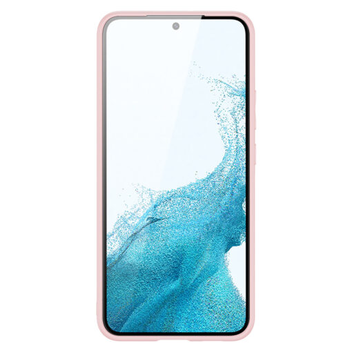 Samsung S22 umbris Dux Ducis Yolo elegant kunstnahast ja silikoonist servadega roosa 1