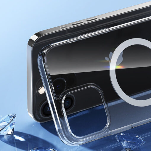 iPhone 13 PRO MAX umbris MagSafe Crystal Series silikoonist labipaistev 7