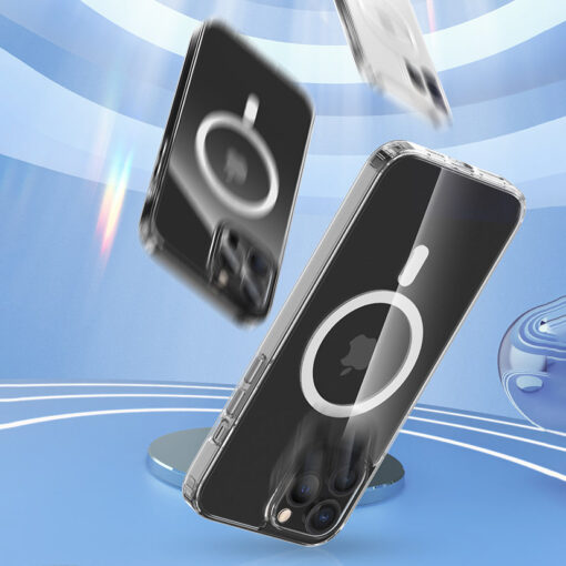 iPhone 13 PRO MAX umbris MagSafe Crystal Series silikoonist labipaistev 9