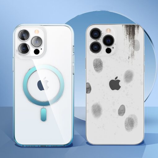 iPhone 13 PRO MAX umbris MagSafe Pure Series silikoonist sinine 7