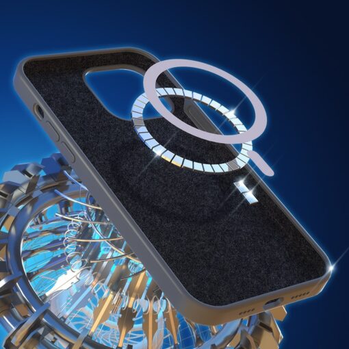 iPhone 13 PRO MAX umbris MagSafe Silicone Series silikoonist sinine 5