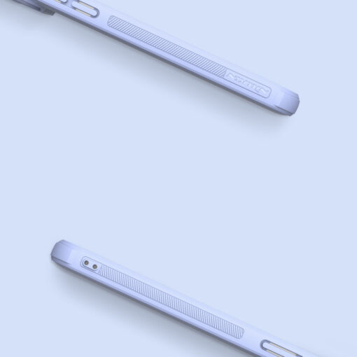 iPhone 13 PRO MAX umbris Nillkin Camshield nahaga kaetud tagusega helesinine 11