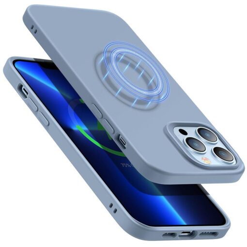 iPhone 13 PRO umbris ESR CLOUD MAGSAFE silikoonist sinine 2