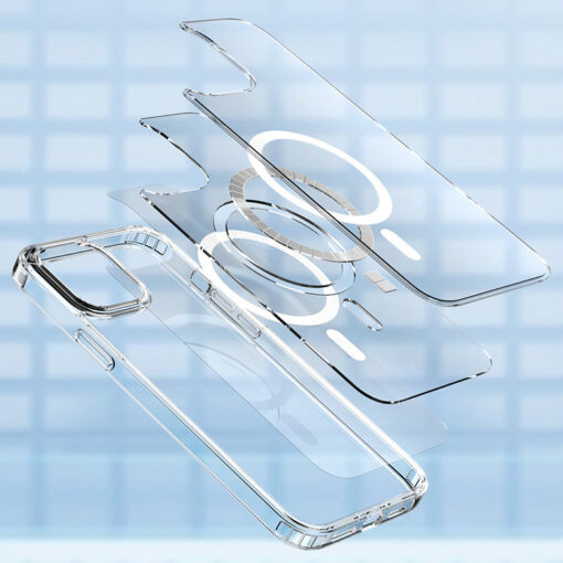 iPhone 13 PRO umbris MagSafe Nebula Series silikoonist labipaistev 1