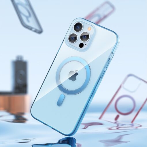 iPhone 13 PRO umbris MagSafe Pure Series silikoonist sinine 1