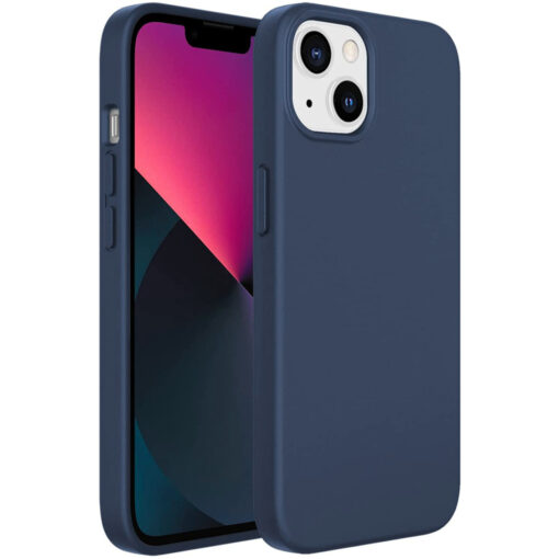 iPhone 13 PRO umbris MagSafe Silicone Series silikoonist sinine