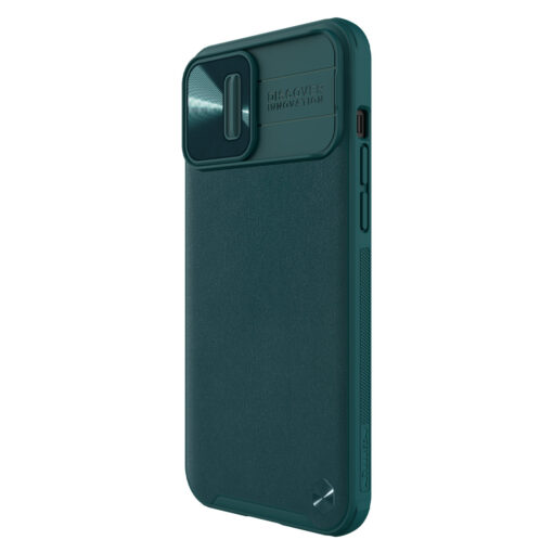 iPhone 13 PRO umbris Nillkin Camshield nahaga kaetud tagusega roheline 2