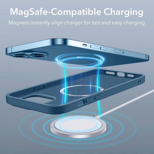 iPhone 13 umbris ESR CLOUD MAGSAFE silikoonist sinine 4