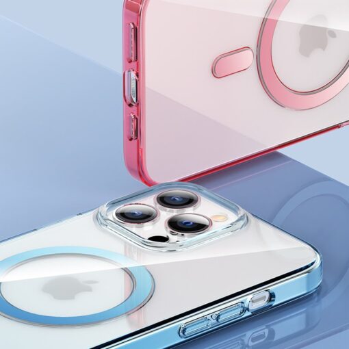 iPhone 13 umbris MagSafe Pure Series silikoonist punane 8