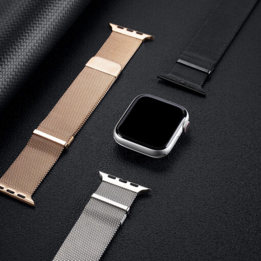 Apple Watch rihm milanese Dux Ducis magnetiga 765432 SE 4140 38mm hobe 4