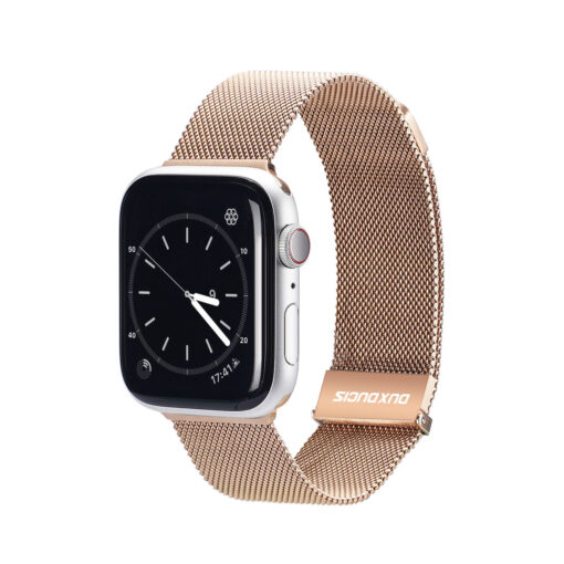 Apple Watch rihm milanese Dux Ducis magnetiga 765432 SE 4140 38mm kuldne