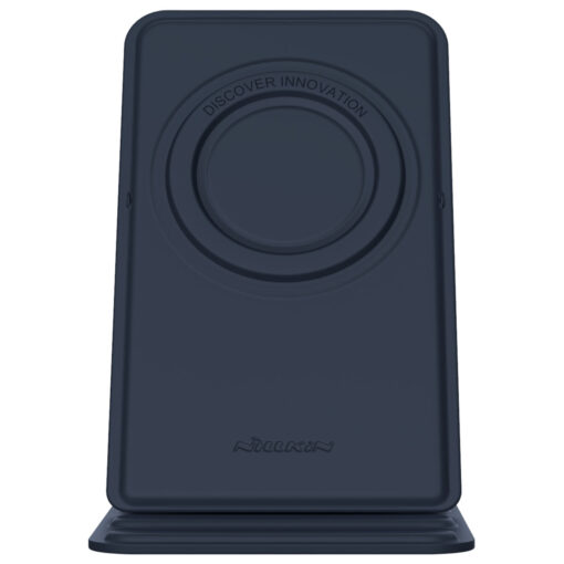 Nillkin SnapBase MagSafe alus okoloogilisest nahast sinine 1