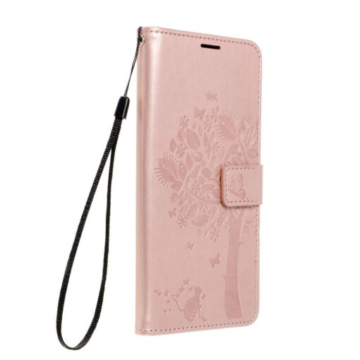 Samsung A12 kaaned kunstnahast kaarditaskuga MEZZO mandala roosa 2