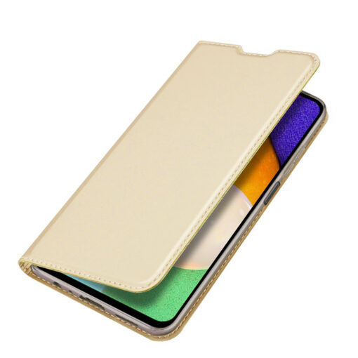 Samsung A13 kaaned kaarditaskuga kuldne dux ducis 1