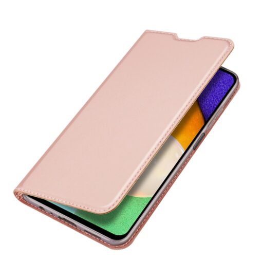 Samsung A13 kaaned kaarditaskuga roosa dux ducis 1