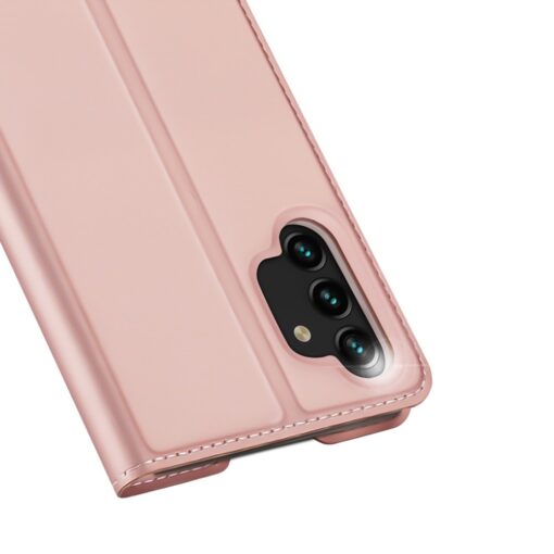Samsung A13 kaaned kaarditaskuga roosa dux ducis 5