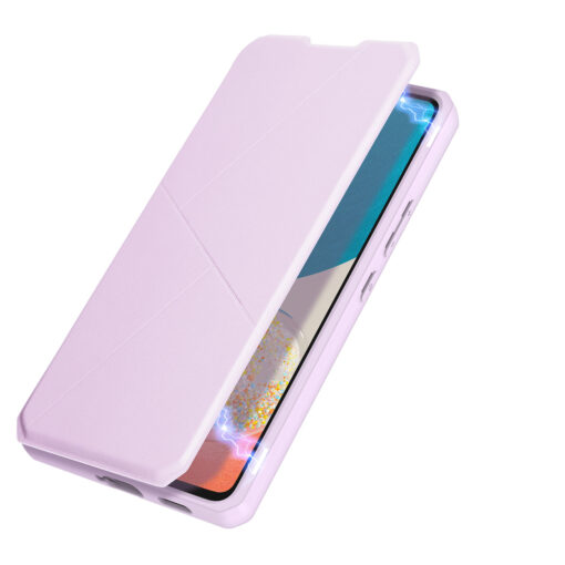 Samsung A53 kaaned kaarditaskuga Dux Ducis Skin X roosa 4