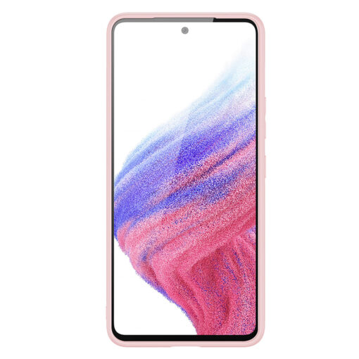 Samsung A53 umbris Dux Ducis Yolo elegant kunstnahast ja silikoonist servadega roosa 12